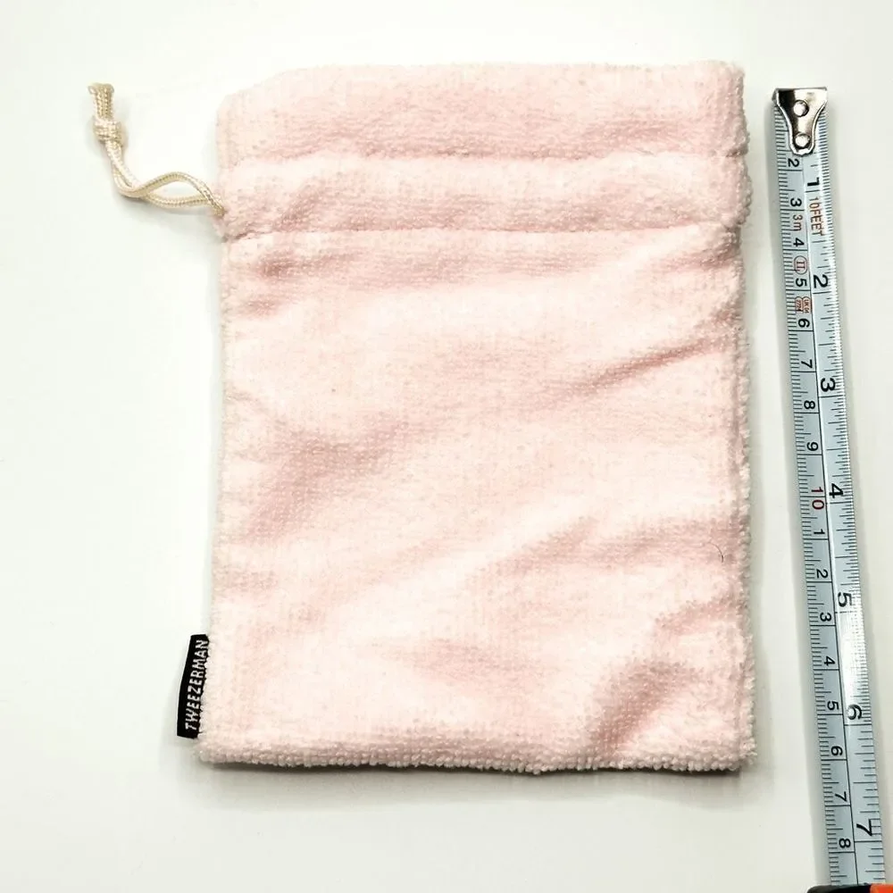 Tweezerman Drawstring Pink Pouch